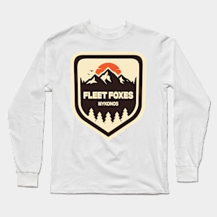 Fleet Foxes Mykonos Long Sleeve T-Shirt